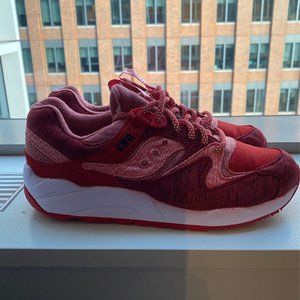 Saucony Grid 9000 End "Red Noise"